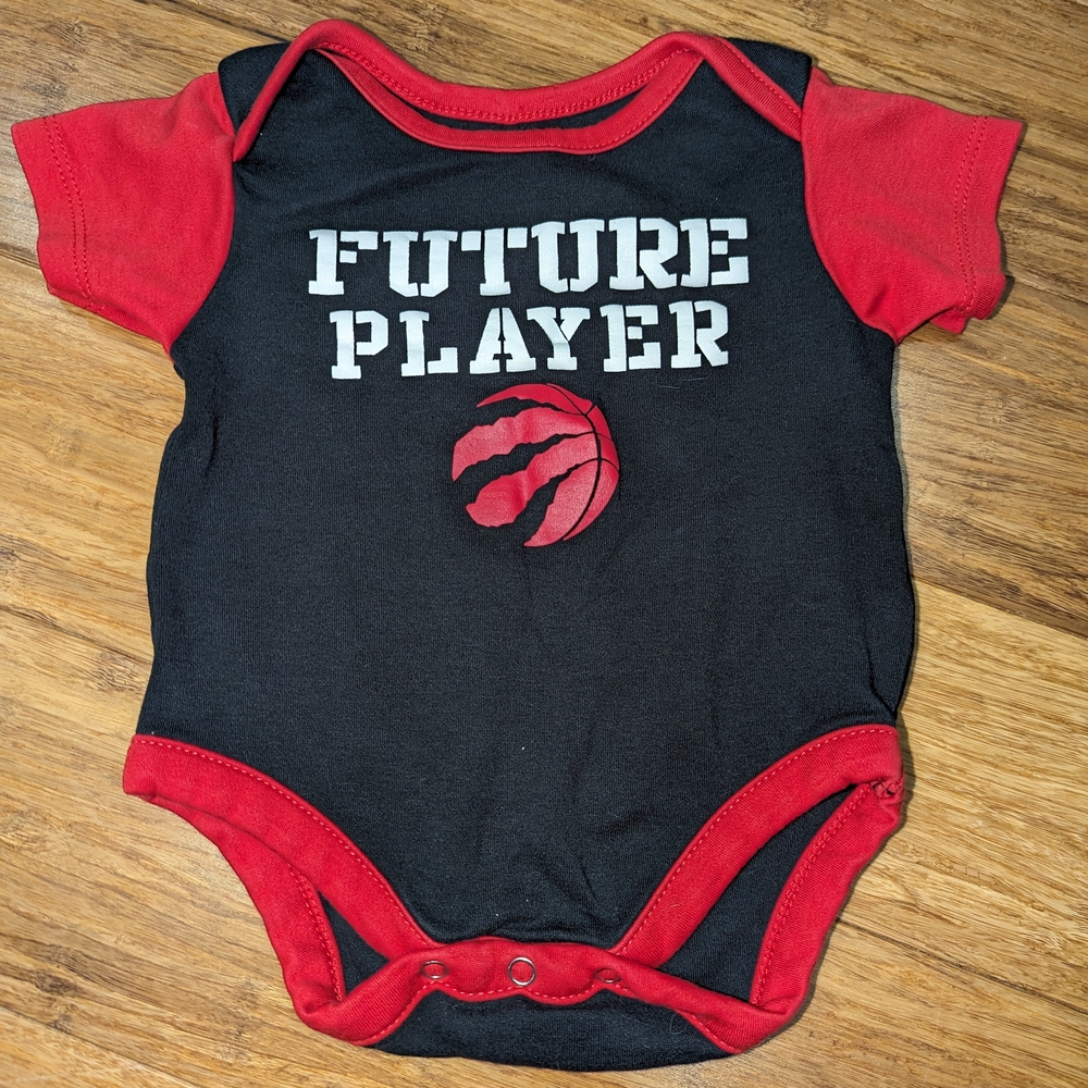 NBA Black and Red 'Future Player' Kids One Piece.